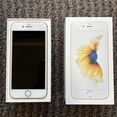 新品未使用Apple iPhone6Sゴールド 本体とイアフォンセット