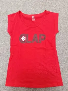 値下げ　美品　CLAP 　クラップ　ストレッチTシャツ　黒