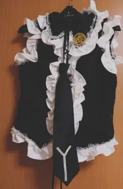 DimMoire ディムモアール 学園ブラウス ジレ セット ホワイト Lサイズ