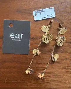 ear PAPILLONNER フラワーモチーフ ロングピアスのサムネイル