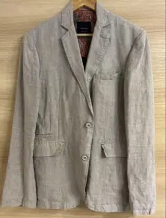ザラZARA MAN BASIC リネン100% テーラードジャケットのサムネイル