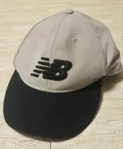 【new balance】ゴルフキャップ　グレージュ　フリーのサムネイル