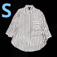 Forever21 フォーエバー21｜ストライプシャツ 薄手シャツ 七分袖