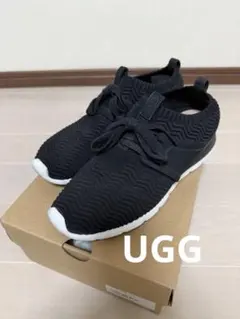 UGG アグ スニーカー ブラック24cm