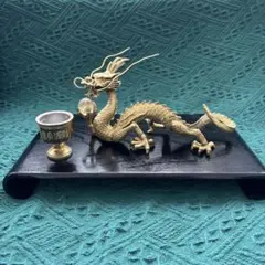【yn437】銅器 金龍 風水 開運 置物 グッズ ゴールデンドラゴン yn437】銅器 金龍 風水 開運 置物 グッズ ゴールデンドラゴン - メルカリ