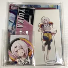 ストリートファイター6×にじさんじ 椎名唯華 アクリルスタンド、缶バッジセット