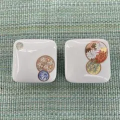 【未使用】深川製磁 寿赤絵 蓋物のサムネイル