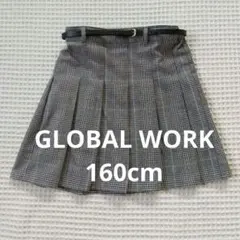 グローバルワーク プリーツスカート 160cm