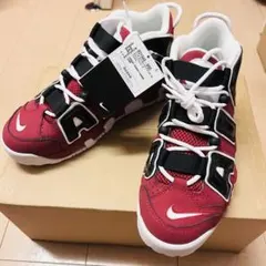【未使用品】Nike 96 エアモアアップテンポ バーシティレッド 26cm