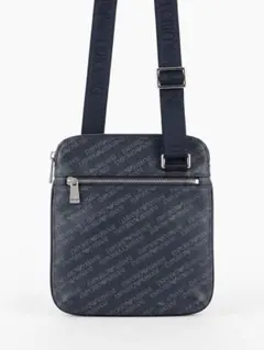 未使用 EMPORIO ARMANI ショルダーバッグ 紺 総柄のサムネイル