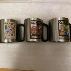 ワンピース　コップ3点セット