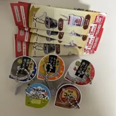 雪印メグミルク ガチャ ミニチュアチャーム デザート 牧場の朝 コーヒープリン