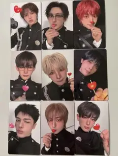 &TEAM weverse global 特典 トレカ 2.0 コンプ ① &team We on Fire ユニバ特典 トレカ 9枚 コンプ - メルカリ