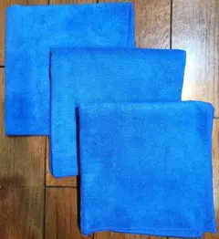 【新品未使用】コストコ カークランド マイクロファイバー タオル クロス 3枚