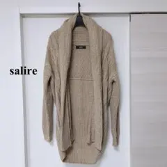 salire ベージュ カーディガン 長袖のサムネイル