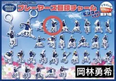【おまけ付き！】中日ドラゴンズ プレーヤーズ目印チャームビジター 岡林勇希選手