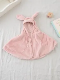 【branshes】 うさ耳ケープ୨୧ベルト付き