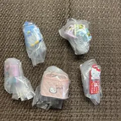 サンリオ　レトロミニチュアチャーム　5種　フルコンプ