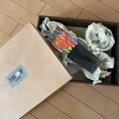 新品未使用 山本寛斎 KANSAI 汁椀箸5客セット 山中漆器 箱付 お椀のサムネイル