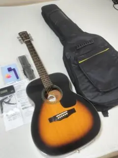 Morris モーリス ギター 小ぶり ケース付き アコースティックギター
