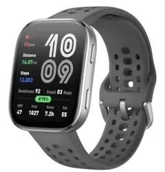 【美品】Amazfit BIP6 チャコール　スマートウォッチ