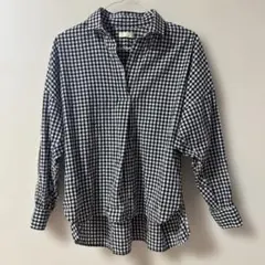 アースミュージック&エコロジー チェックスキッパーシャツのサムネイル