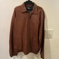 美品】ラルフローレン レザージャケット スエード ブラウン 裏地