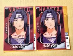 NARUTO ナルト　ベースヤード　クリアアートビジュアル　うちはイタチ　セット