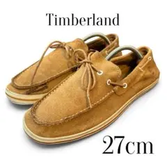 27cm US9 Timberland モカシンスウェード デッキシューズのサムネイル
