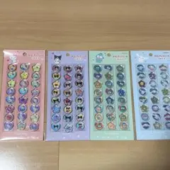 ＊おはじきふうシール＊サンリオ＊4種セット＊