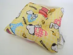 ☆PEANUTS☆スヌーピー（Snoopy）☆学童クッション☆イエロー☆のサムネイル
