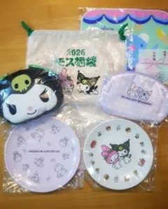 モスバーガー2026福袋　クロミ　ペネロペハンドタオル付き(非売品)