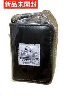 【新品未開封】PEANUTS スヌーピー キーケース ブラック