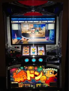【パチスロ実機】ミズホ★赤ドン【コイン不要機付】 パチスロ実機】ミズホ☆赤ドン【コイン不要機付】