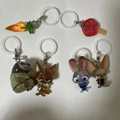 ズートピア めじるしアクセサリー チャーム 第1弾 コンプリート