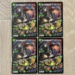 界王類咆哮目ジュラノキル　4枚