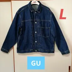 ★GU 1stタイプ 大戦モデル デニムジャケット 　L　完売品　ポケット有