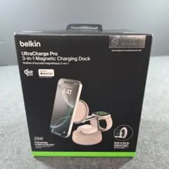 Belkin Qi2 25W ワイヤレス充電器 3 in 1世界初 充電スタンド