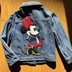 美品　baby gap デニムジャケット ミニー 110 4歳　5歳
