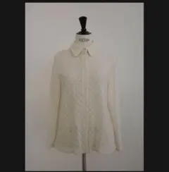 【新品未使用】OHGA モケベスト OHGA MOKEベスト白オオガ