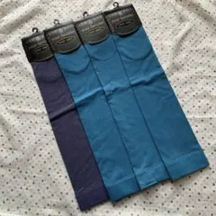 新品 キラキラニーハイソックス 4足セット 23〜25cm レディース　女児