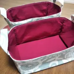 秋バーゲン小物入れ 2個セット