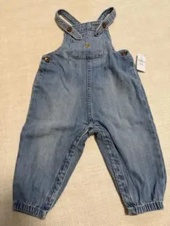 【新品、タグ付き】GAP デニムオーバーオール 80cm