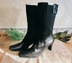 TRUSSARDI トラサルディ ブーツ サイズ23.5㎝ ブラック　新品保管品