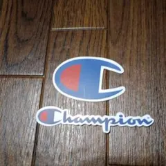 Champion チャンピオン ステッカー 2枚セット
