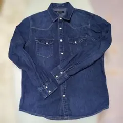 インディゴ シャツ
