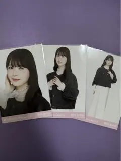 乃木坂46 生写真 筒井あやめ デニムジャケット コンプ