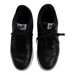 A BATHING APE BAPE STA ブラック パイソン スニーカーのサムネイル