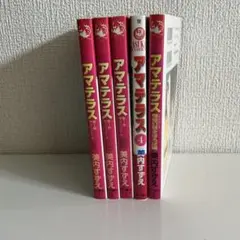 美内すずえ アマテラス 新装版 全4巻セット 少女漫画 希少 昭和レトロ