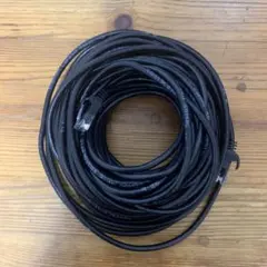 Cat6　LANケーブル(やわらか) LD-GPY/BK15 15メートル